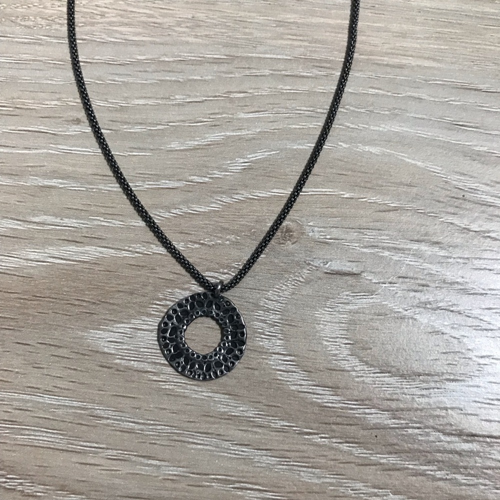 Silpada disc necklace